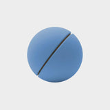 Runde Design-Spardose in blau