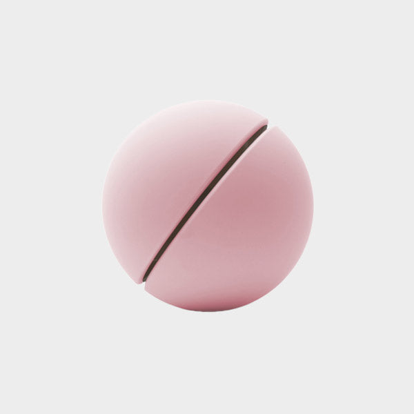 Runde Design-Spardose in rosa